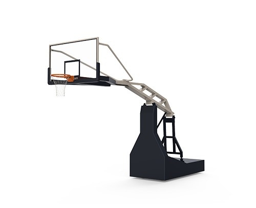 黃南電動液壓籃球架(玻璃籃板)