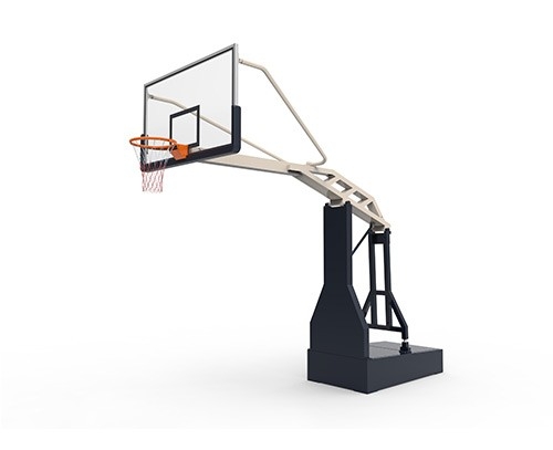黃南仿液壓籃球架(玻璃籃板)